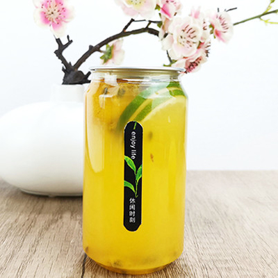 Chai nhựa trong suốt 330ml Nước trái cây ép lạnh Đồ uống tự làm