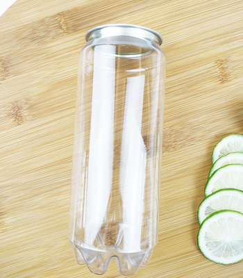 Loại thực phẩm 500ml Hộp nhựa trong suốt rỗng có nắp kéo dễ dàng Đồ uống