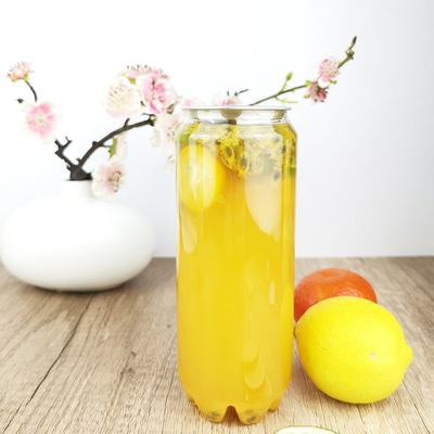 Hộp nhựa 0,5 Lít dễ dàng mở với nắp lon Đồ uống trà sữa