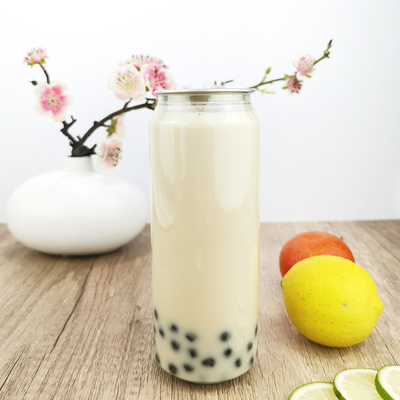 Thực phẩm Cấp 500ml Chai nhựa dùng một lần Chai lọ PET tròn