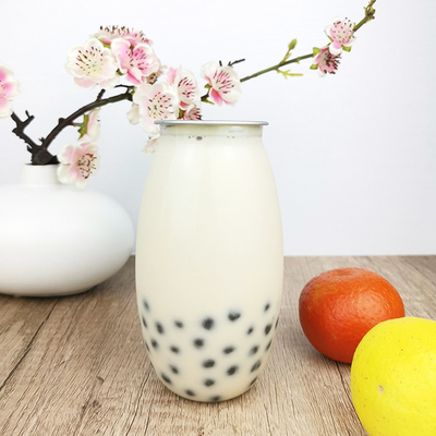 Hình dạng ô liu Chai nhựa uống kẹo 500ml có nắp kéo dễ dàng