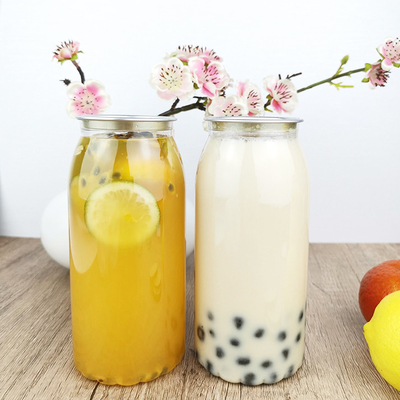 Chai đựng thức uống trong suốt 650ml Chai nhựa đựng đồ uống có thể tái sử dụng