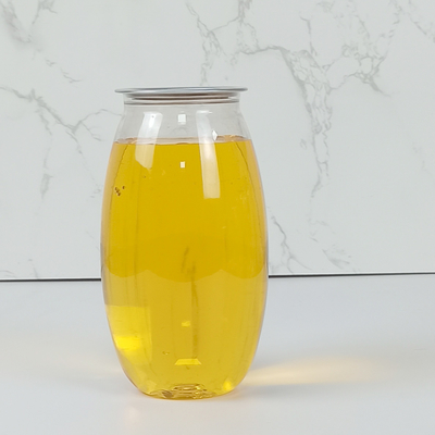 Hình dạng ô liu Nước trái cây Chai nhựa lưu trữ 500ml Lọ đựng PET trong suốt