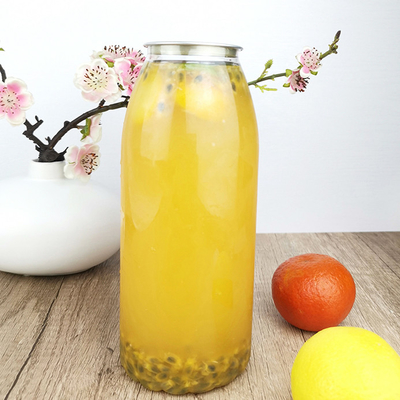 1000ml Chai nhựa lớn có nắp kéo dễ dàng Trà sữa