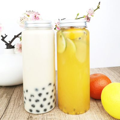 Chai nhựa PET 0,5 lít hình trụ có nắp Thực phẩm khô