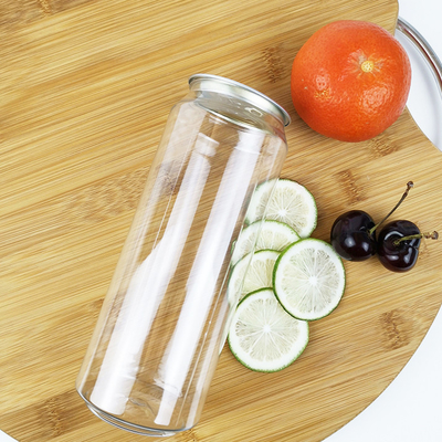 Hộp đựng thực phẩm bằng nhựa 0,5L Hộp đựng thực phẩm PET tròn Chai trà