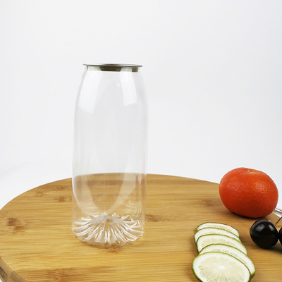 Chai nước trong suốt 650ml PLA có nắp đậy Tinh dầu Đồ uống