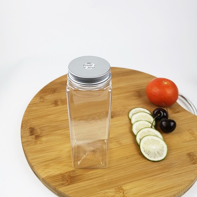 Bình nước PLA vuông 0,5L Nước giải khát Nước trái cây chống rò rỉ
