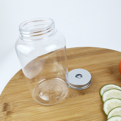 PLA 600ml Chai nước tròn có nắp đậy Đồ uống từ sữa