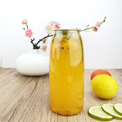 Sữa nhựa 650ml Chai uống một lần có nắp đậy