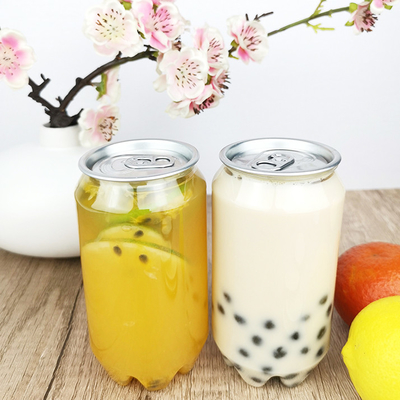 Chai nước trái cây rỗng hình trụ 0,35L có nắp đậy Cấp thực phẩm