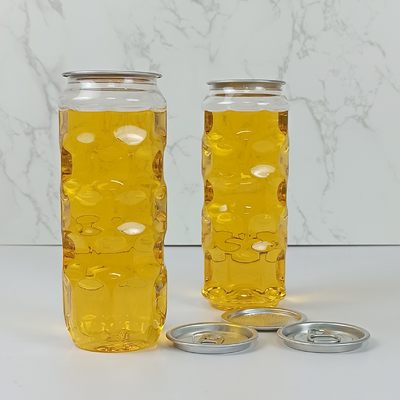 chai chứa nhựa PET 500ml - nhẹ, kín không khí &amp; có thể sử dụng lại để lưu trữ trà, sữa, nước trái cây &amp; đồ uống tự chế