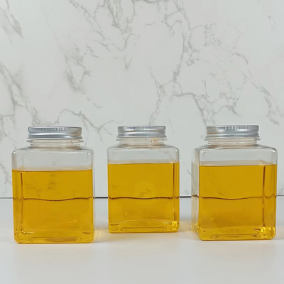 0,5L BRA Lọ nắp vặn miễn phí Chai nước trái cây vuông phẳng cho trà sữa