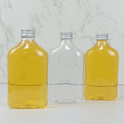 Chai có nắp vặn 350ml Chai nước trái cây bằng nhựa PET trong suốt có nắp
