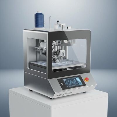 Máy làm đường may điện bán tự động có khả năng xử lý các mẫu đường may phức tạp với sự giám sát tối thiểu